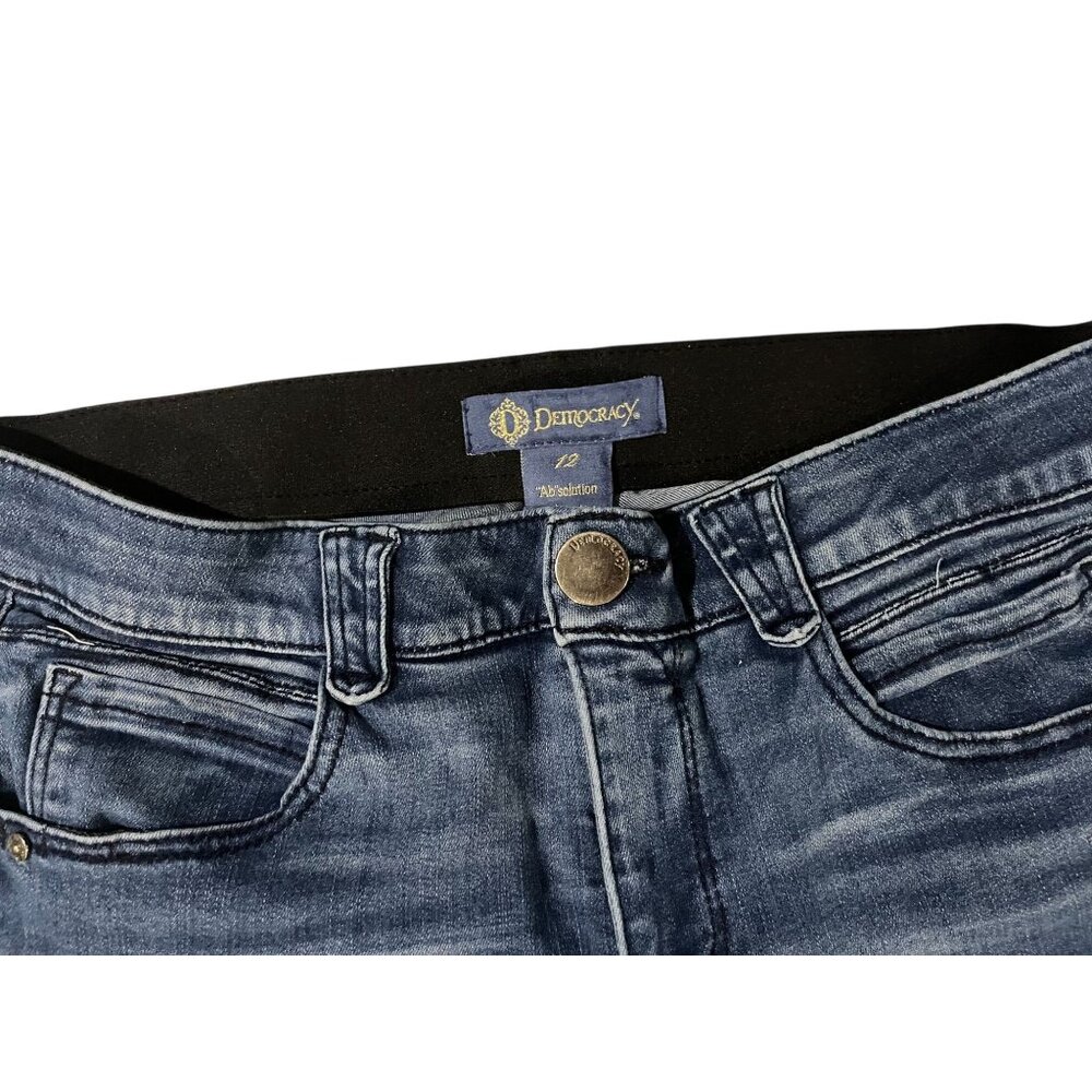 Democracy Absolution Distressed Slim Straight Jea… - image 5